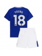 Everton Ashley Young #18 Kotipaita Lasten 2024-25 Lyhythihainen (+ shortsit)